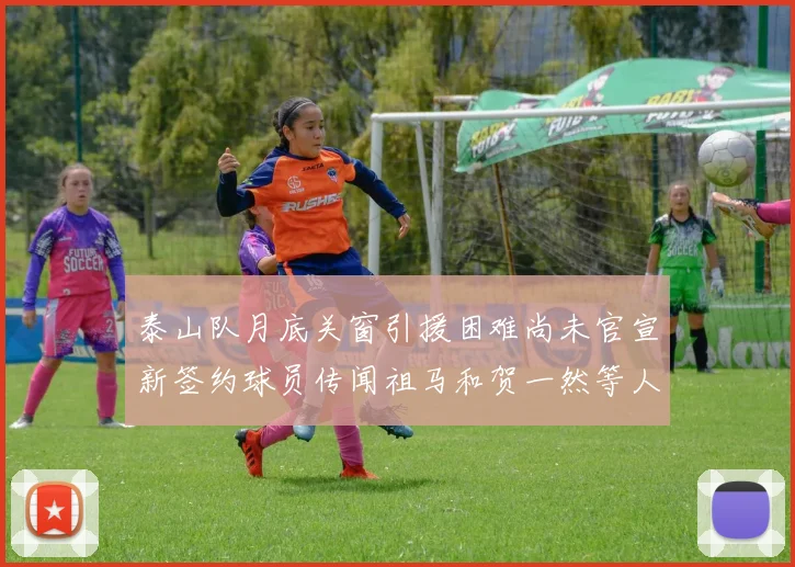 泰山队月底关窗引援困难尚未官宣新签约球员传闻祖马和贺一然等人